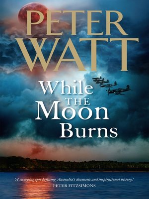 cover image of While the Moon Burns
